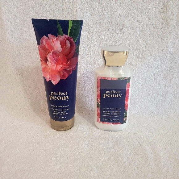 Bath & Body Works Perfect Peony Lotion Set, 🆕️
